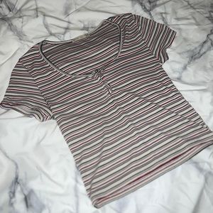 Stripes crop top